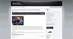 Desktop Screenshot of marvelnoise.com